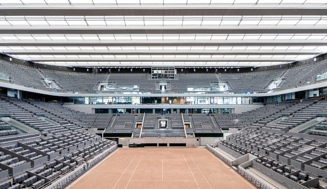 court philippe chatrier- Roland Garros 